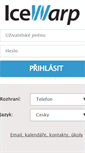 Mobile Screenshot of mail.anawe.cz